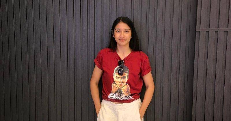 Livi Ciananta saat Media Visit Film Bonnie di IDN Media HQ, Rabu (21/2/2024). - Popmama.com/Dewi Hanifah Ledjar Cahyani